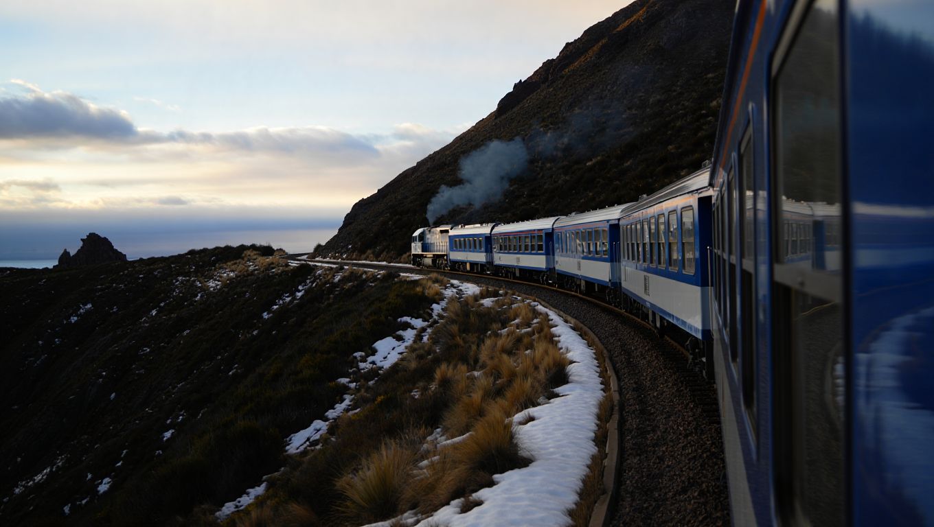 EN IMÁGENES. Así se ve el Tren a las Nubes en pleno invierno: el viaje más impactante de Argentina