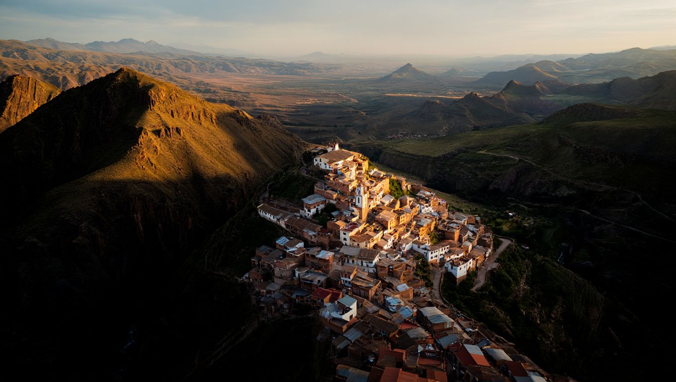 Encaramado sobre un valle de altura este pueblo jujeño es uno de los más fotografiados del país