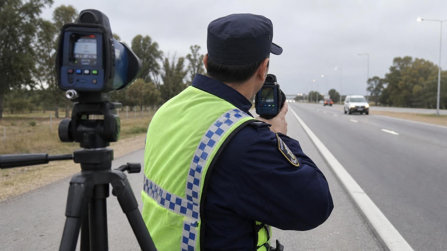 Iba a 198 km/h en la Ruta Nacional 9 en Córdoba: le sacaron la licencia en el acto