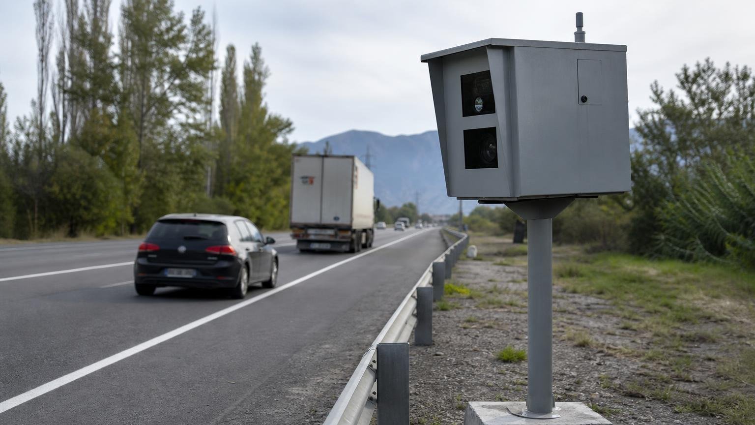 Instalaron un nuevo radar fijo en esta transitada ruta cerca de Mendoza
