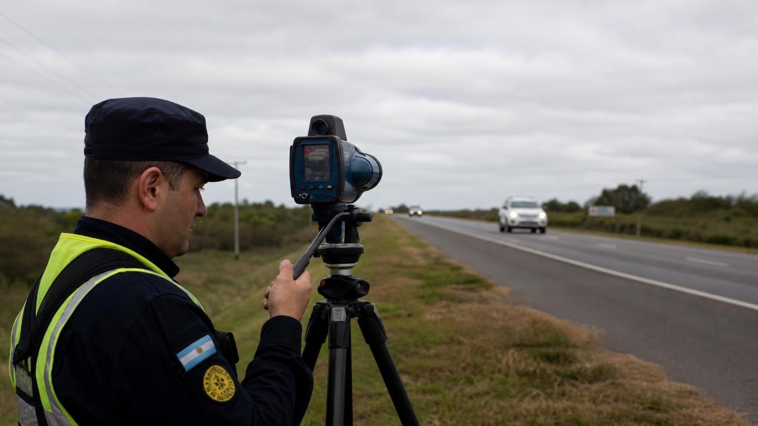 Lo filmaron a 211 km/h en la Ruta 14 en Entre Ríos: perdió la licencia al instante