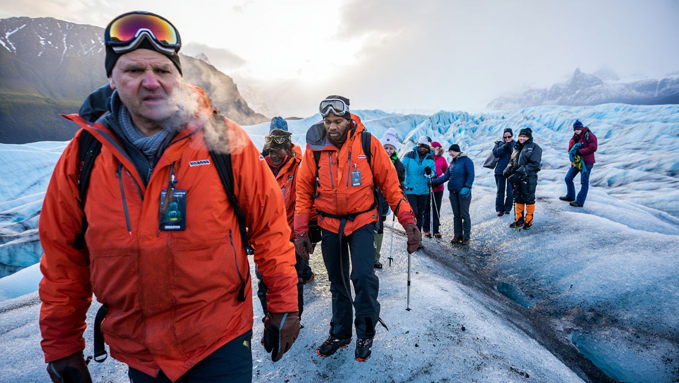 Todos pensaban que este glaciar era ʼimposible de visitar en inviernoʼ: los guías demuestran que es la mejor época