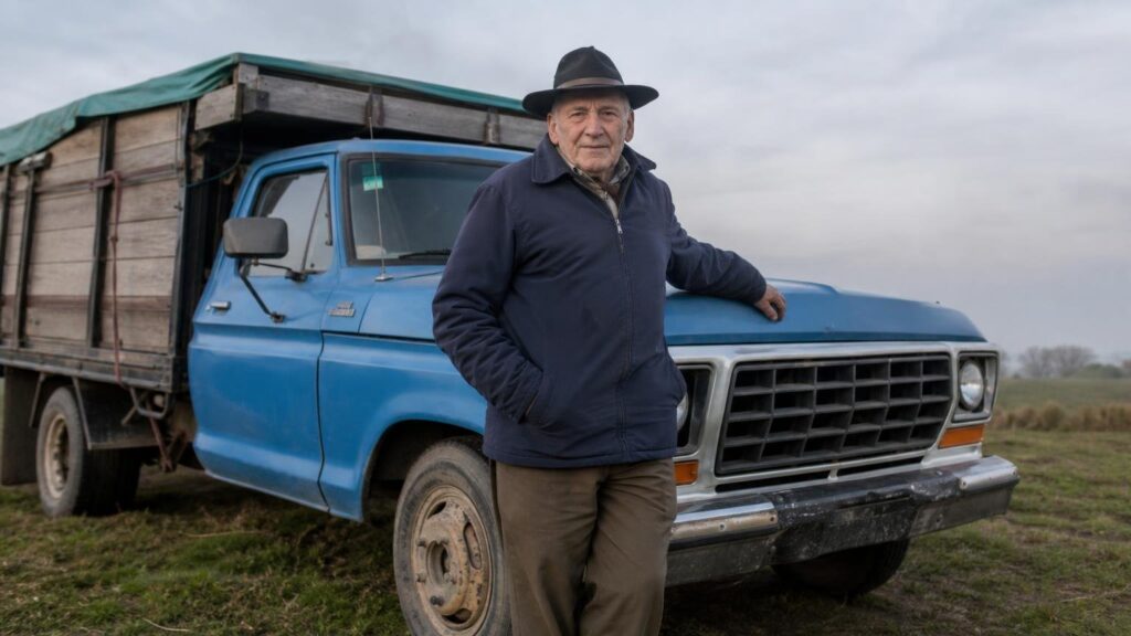 Tiene 74 años y recorre el país en una Ford F-100 de 1978 con una cama atrás: lleva 200 mil kilómetros desde que se jubiló