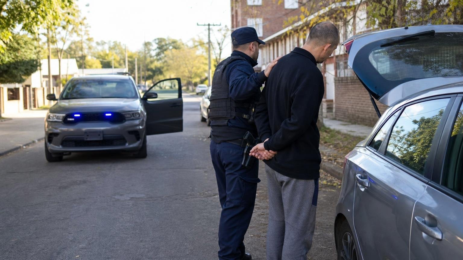 Encontró su auto robado a la venta en Marketplace y coordinó la entrega con la policía escondida